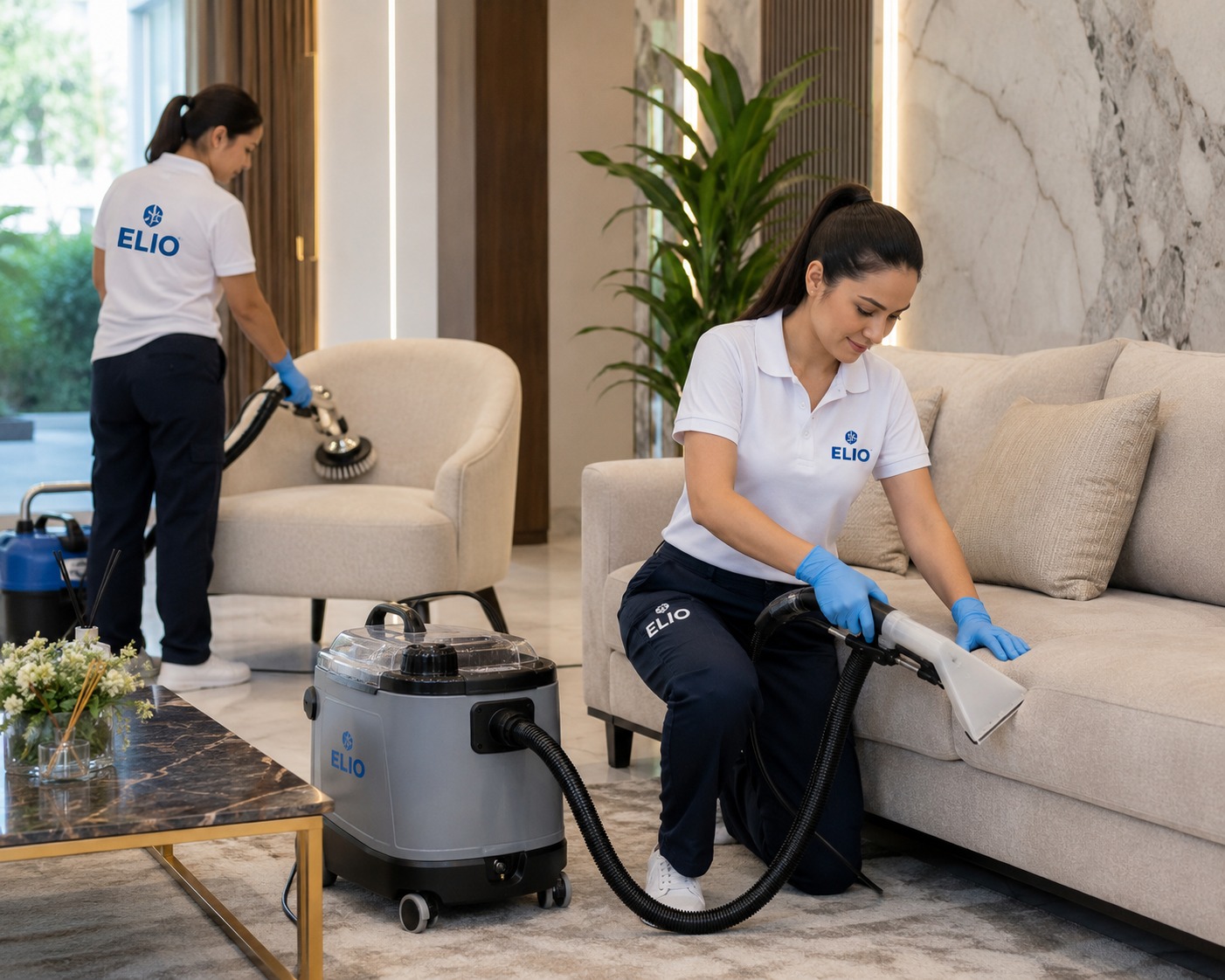 Upholstery cleaning